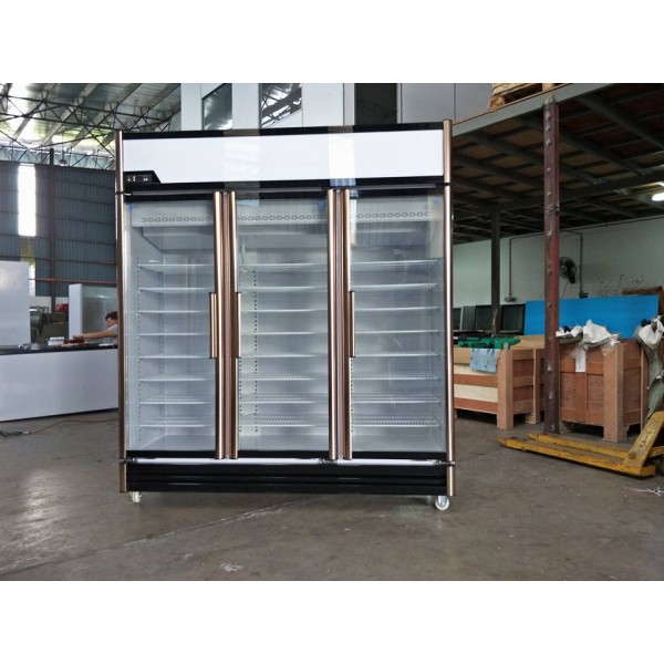 3 DOOR CHILLER ROSE GOLD RF 03